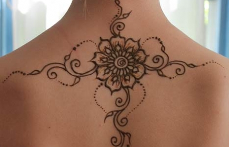 Graduation Party Henna - Back Design