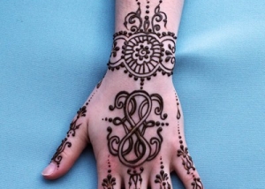 Henna Path of Life "Celtic" Symbol with Infinity Sign
