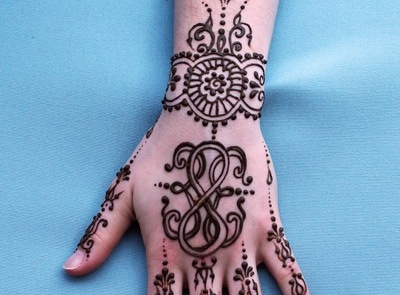 Henna Path of Life "Celtic" Symbol with Infinity Sign