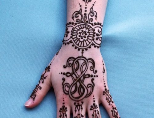 Henna Path of Life “Celtic” Symbol with Infinity Sign
