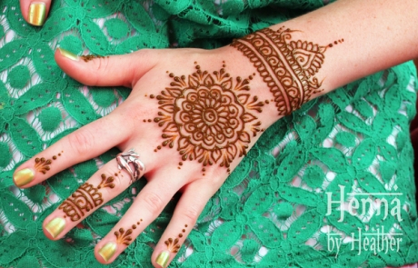 Henna Mandala and Cuff