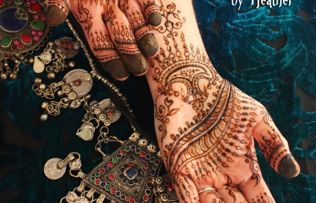 Henna inspired by Tajik Art - Dushanbe - Henna by Heather