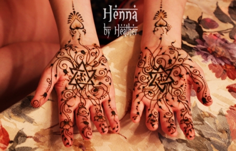 Jewish Star of David Bridal Henna