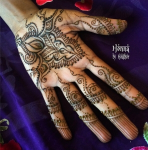 Indo-Persian Fusion Henna Design