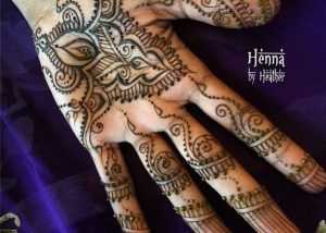 Indo-Persian Fusion Henna Design