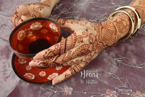 Henna with Antique Chinese Tea Cup - Henna byHeather