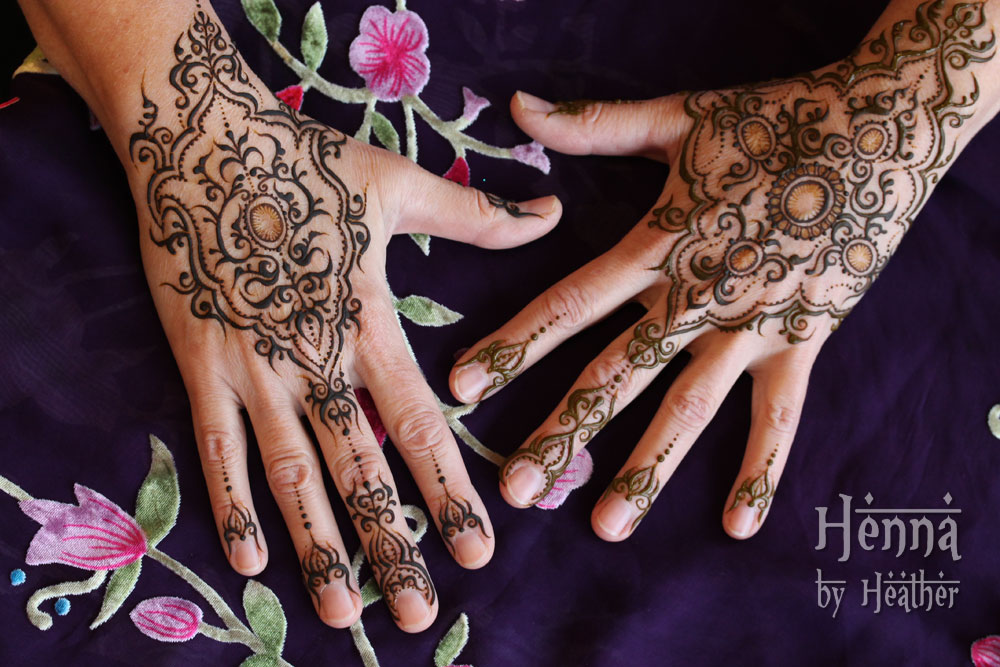 Dushanbe - Henna by Heather - Henna inspired by Tajik Jewelry