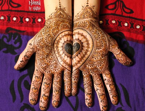 Heart Henna Hands
