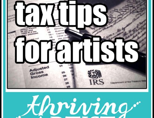 Tax Tips for Artists and Other Small Business Owners