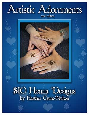 Festival henna design ebook $10 ten dollar designs tenners