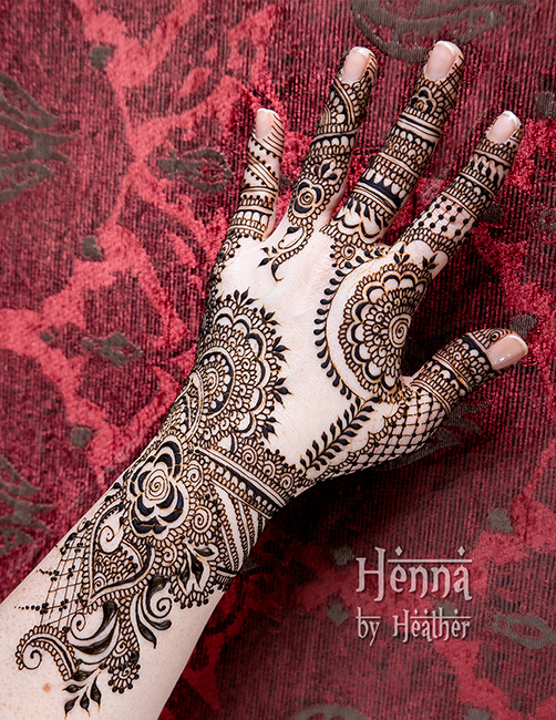 Bridal Henna Sample - Henna by Heather