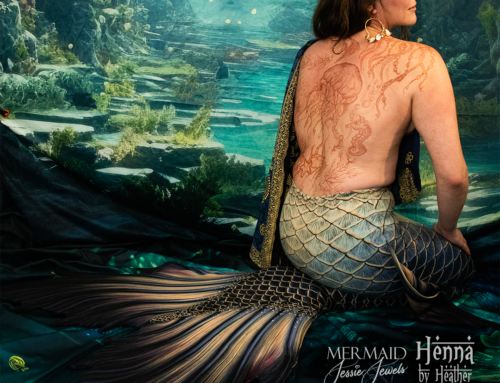 Mermaid Henna Collab with Jessie Jewels