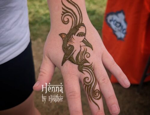 Shark Henna Tattoo – Happy Shark Week!